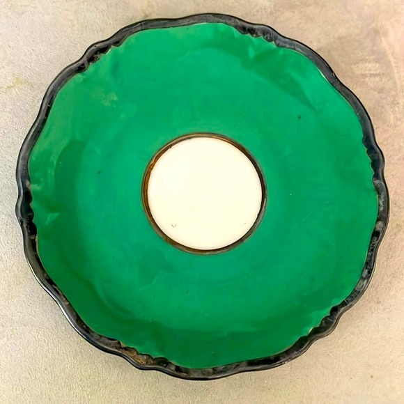 Antique Demitasse Cup & Saucer Hand Painted Made in Germany Antique Makers Mark - Picture 2 of 11